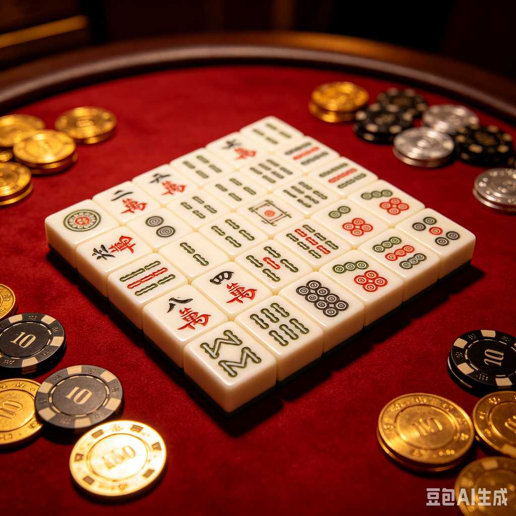 mahjong set for family game night